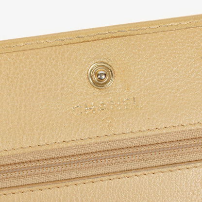 Chanel Bifold Single Flap Wallet on Chain