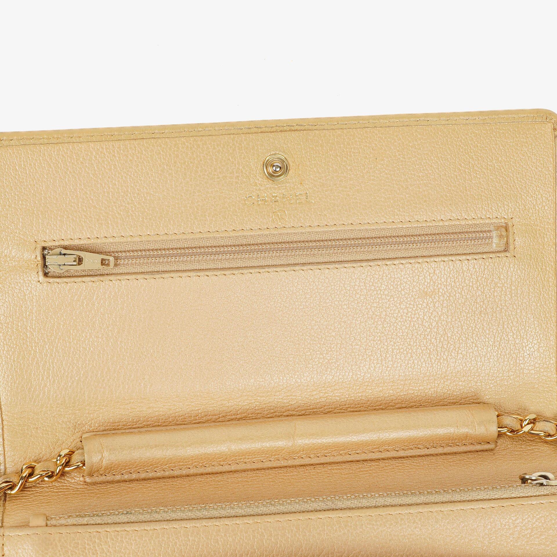 Chanel Bifold Single Flap Wallet on Chain