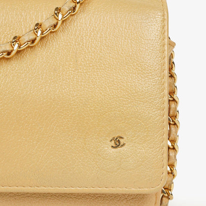 Chanel Bifold Single Flap Wallet on Chain