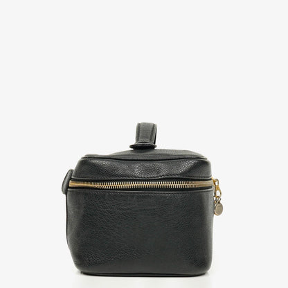 Chanel Vanity Case aus schwarzem Caviar-Leder