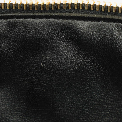 Chanel Vanity Case aus schwarzem Caviar Leder
