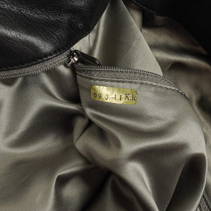 Chanel Große Brooklyn Ligne Patchwork Cabas Tote Tasche aus schwarzem Leder