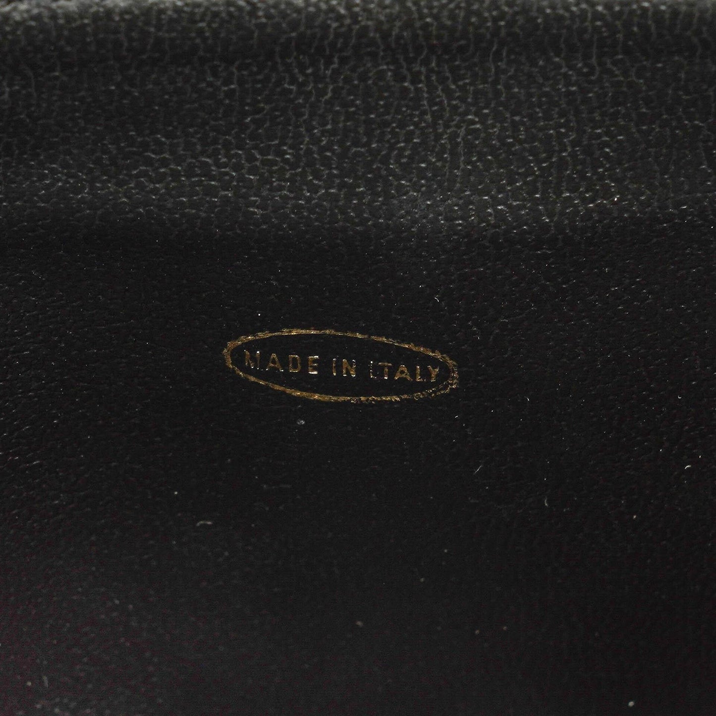 Chanel Vanity Case aus schwarzem Leder