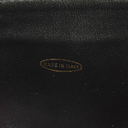 Chanel Vanity Case aus schwarzem Leder