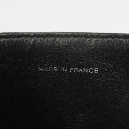 Chanel Coco ID Kettentasche aus schwarzem gestepptem Canvas