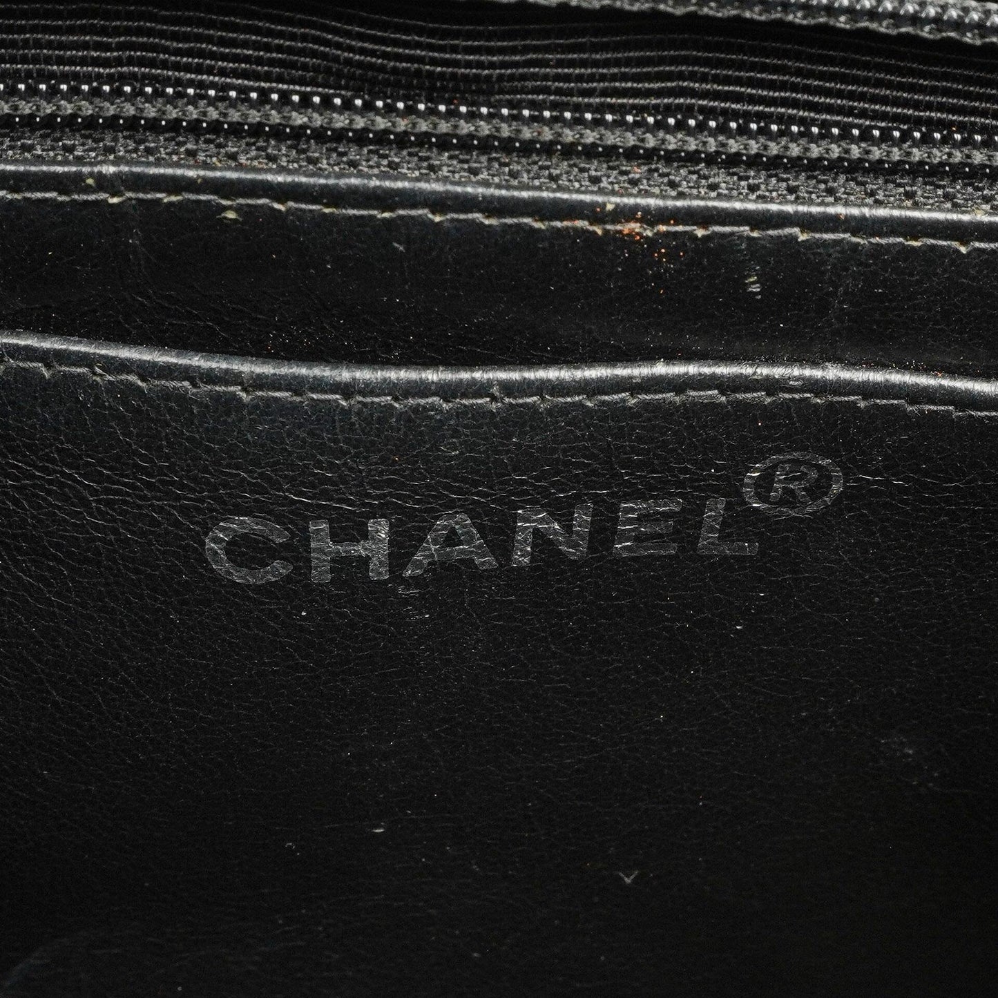 Chanel Coco ID Kettentasche aus schwarzem gestepptem Canvas