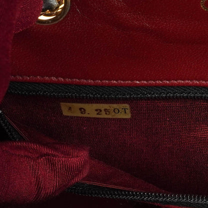 Chanel Full Flap Tasche aus schwarzem gestepptem Lammleder mit 24K Beschlägen