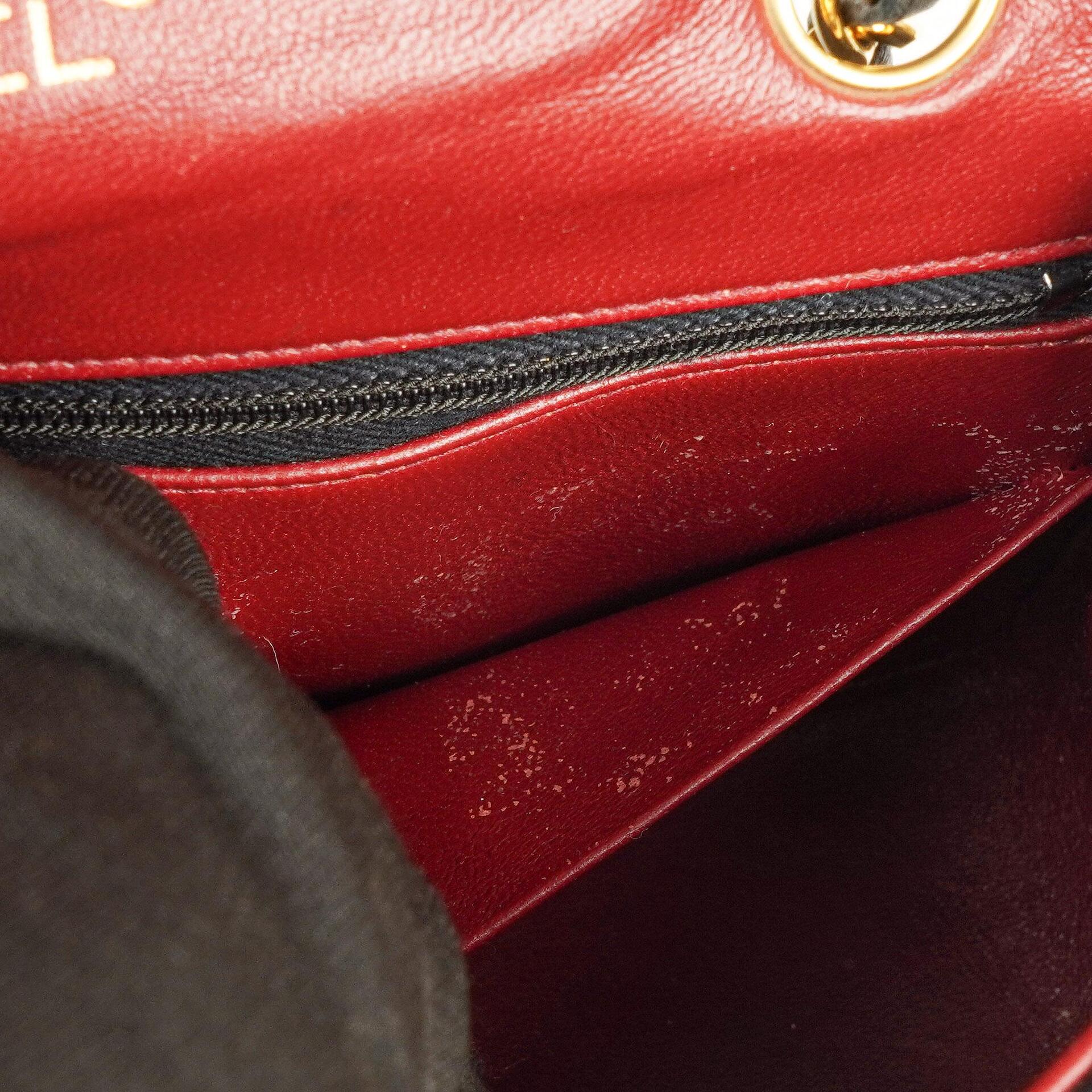 Chanel Full Flap Tasche aus schwarzem gestepptem Lammleder mit 24K Beschlägen