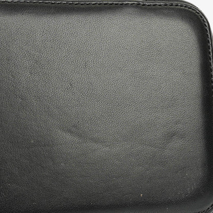 Chanel Vanity Case in Schwarz mit Steppung