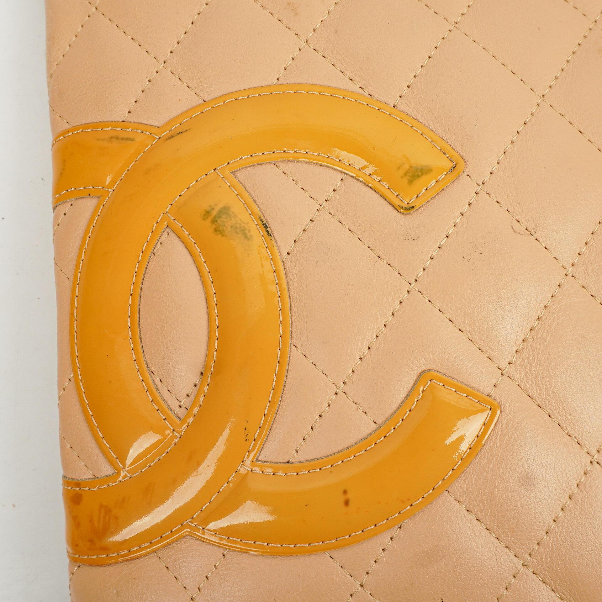 Chanel Cambon Ligne Leder Tasche