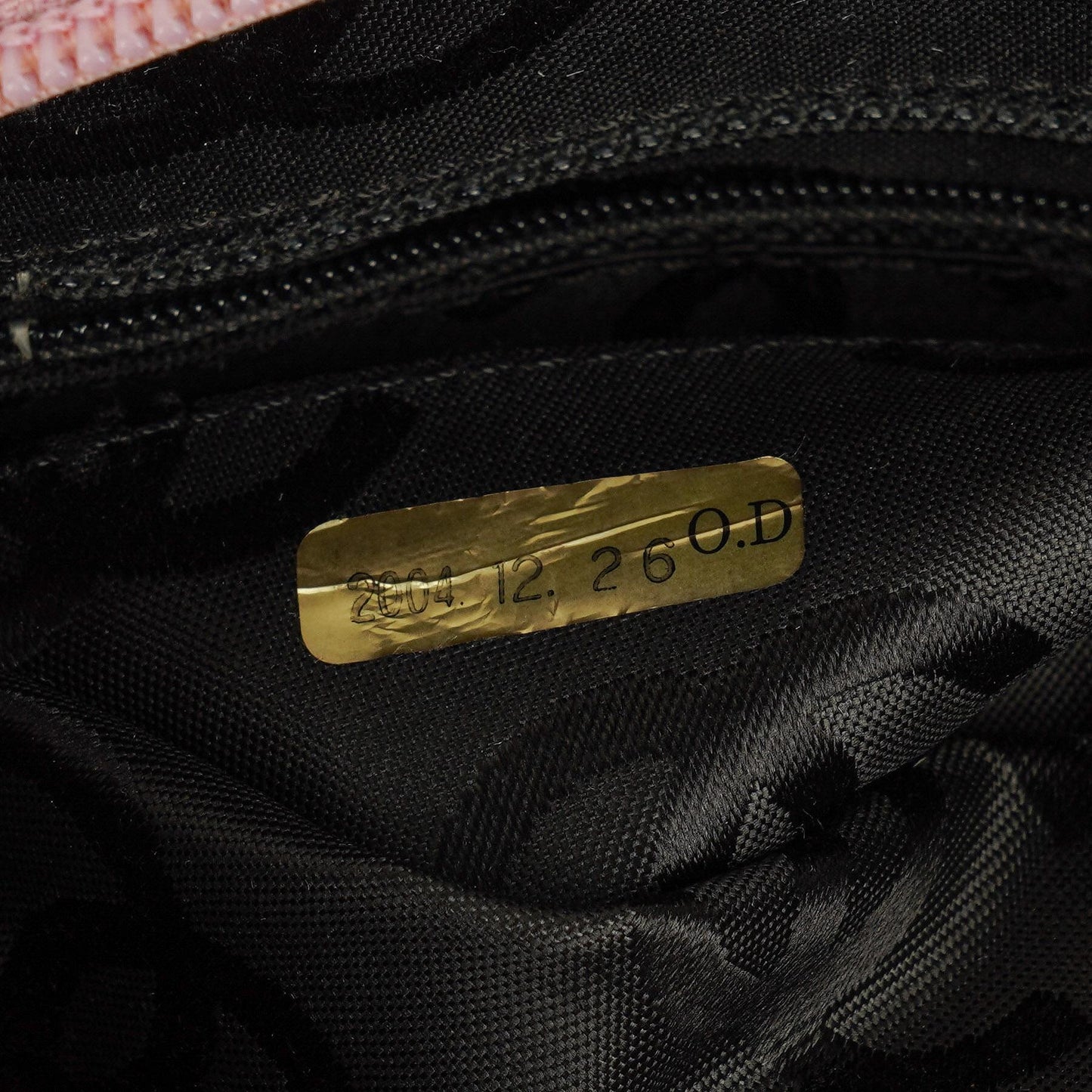 Chanel Cambon mittelgroße Messenger-Tasche aus rosa gestepptem Leder