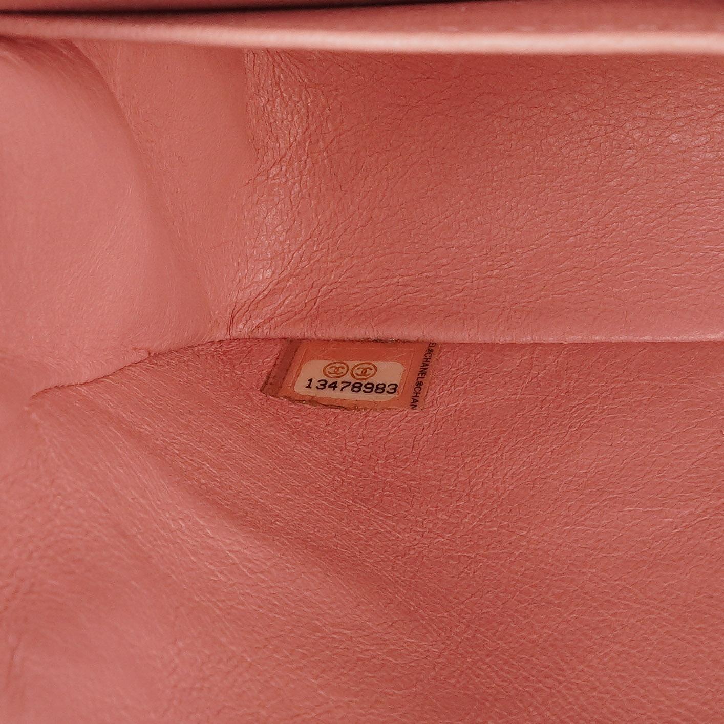 Chanel Camellia Limited Edition Print Tweed Mittelgroße Double Flap Tasche Silberfarbene Beschläge