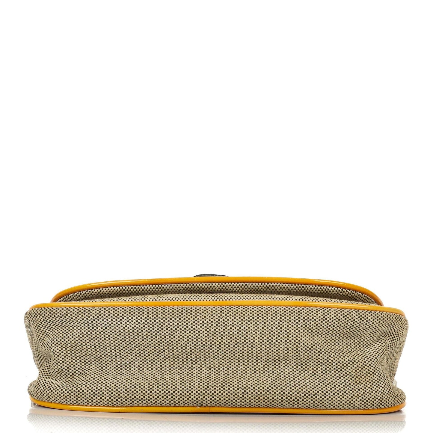 Chanel Camellia No. 5 CC Canvas Klapptasche