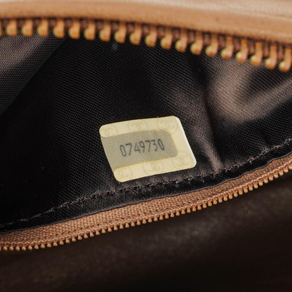 Chanel Camera Umhängetasche aus braunem Leder mit Quaste