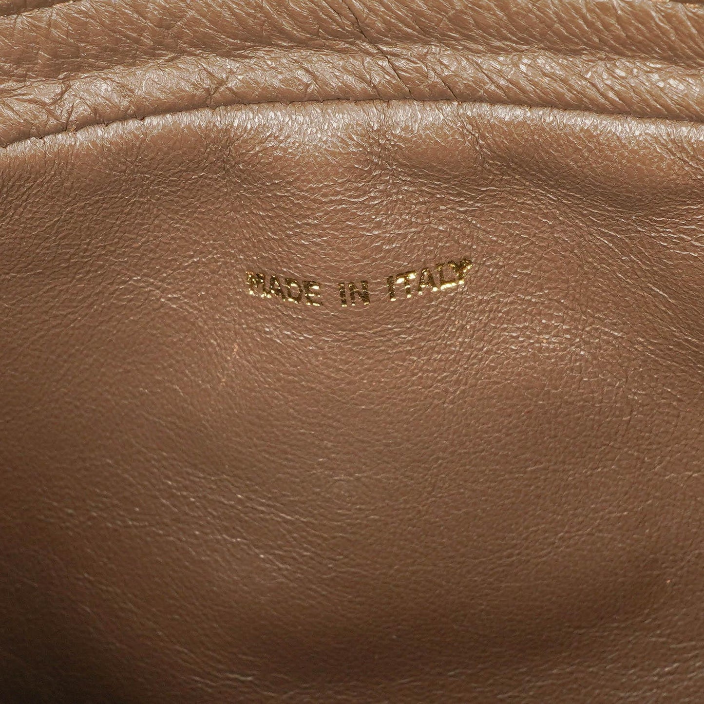 Chanel Camera Umhängetasche aus braunem Leder mit Quaste