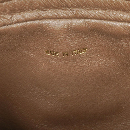 Chanel Camera Umhängetasche aus braunem Leder mit Quaste