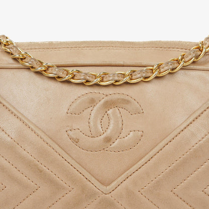 Chanel Camera Tassel Umhängetasche aus Leder