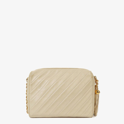 Chanel Kamera Quaste Leder Vordertasche Umhängetasche