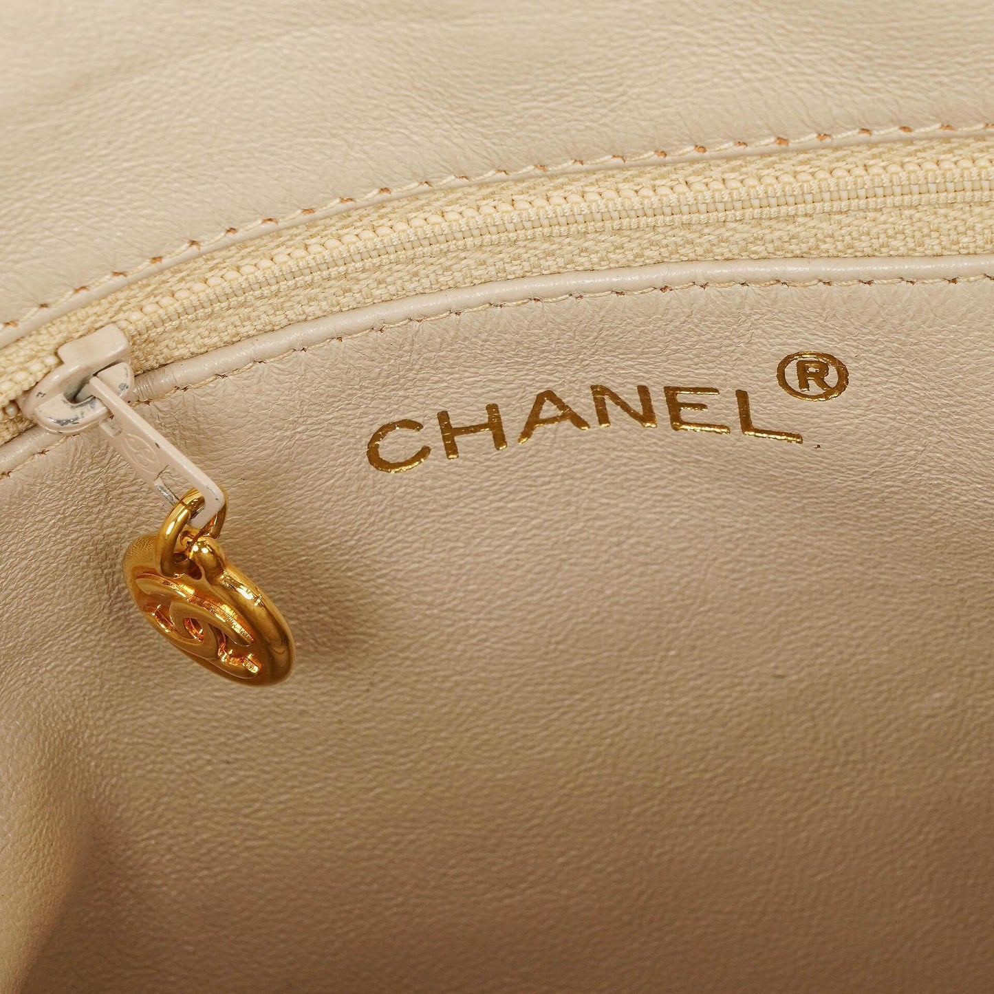 Chanel Kamera Quaste Leder Vordertasche Umhängetasche