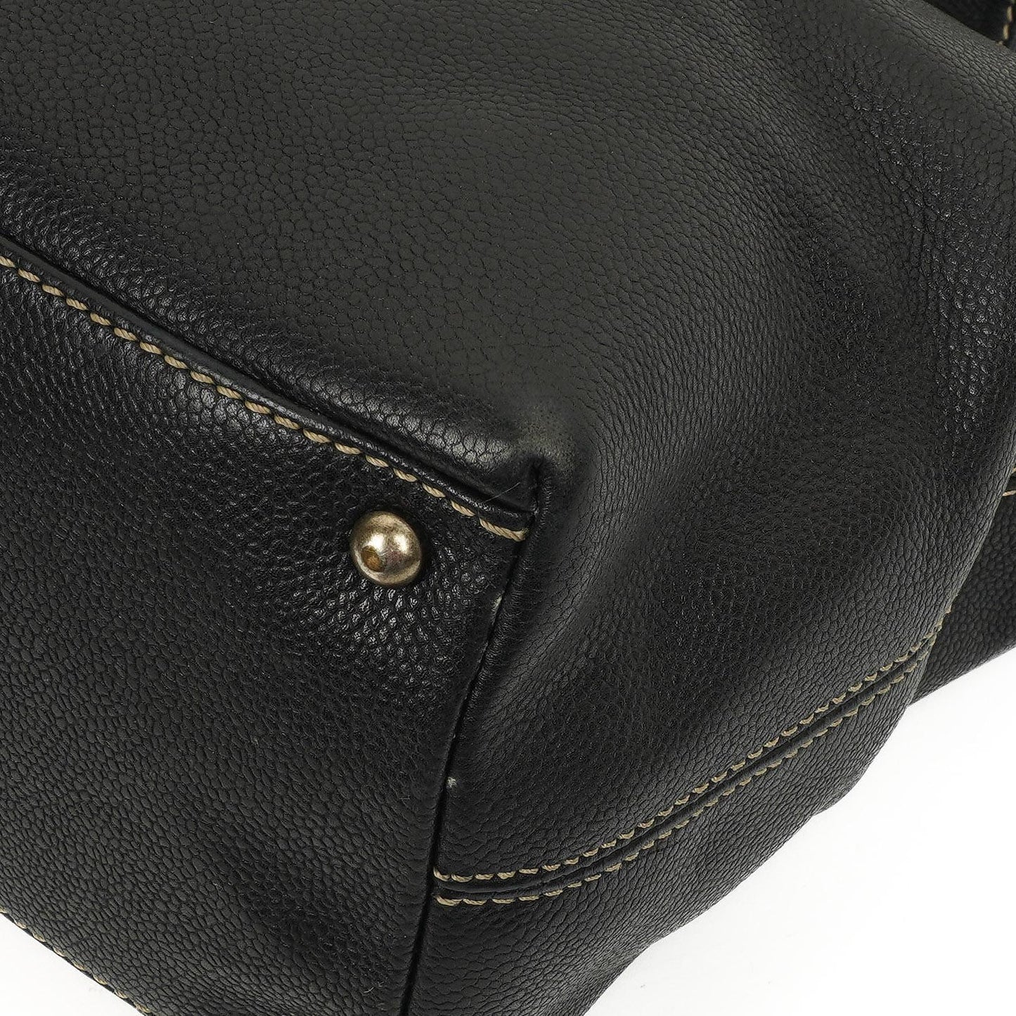 Chanel Caviar CC Schwarze Tote Tasche, 2000 - 2002