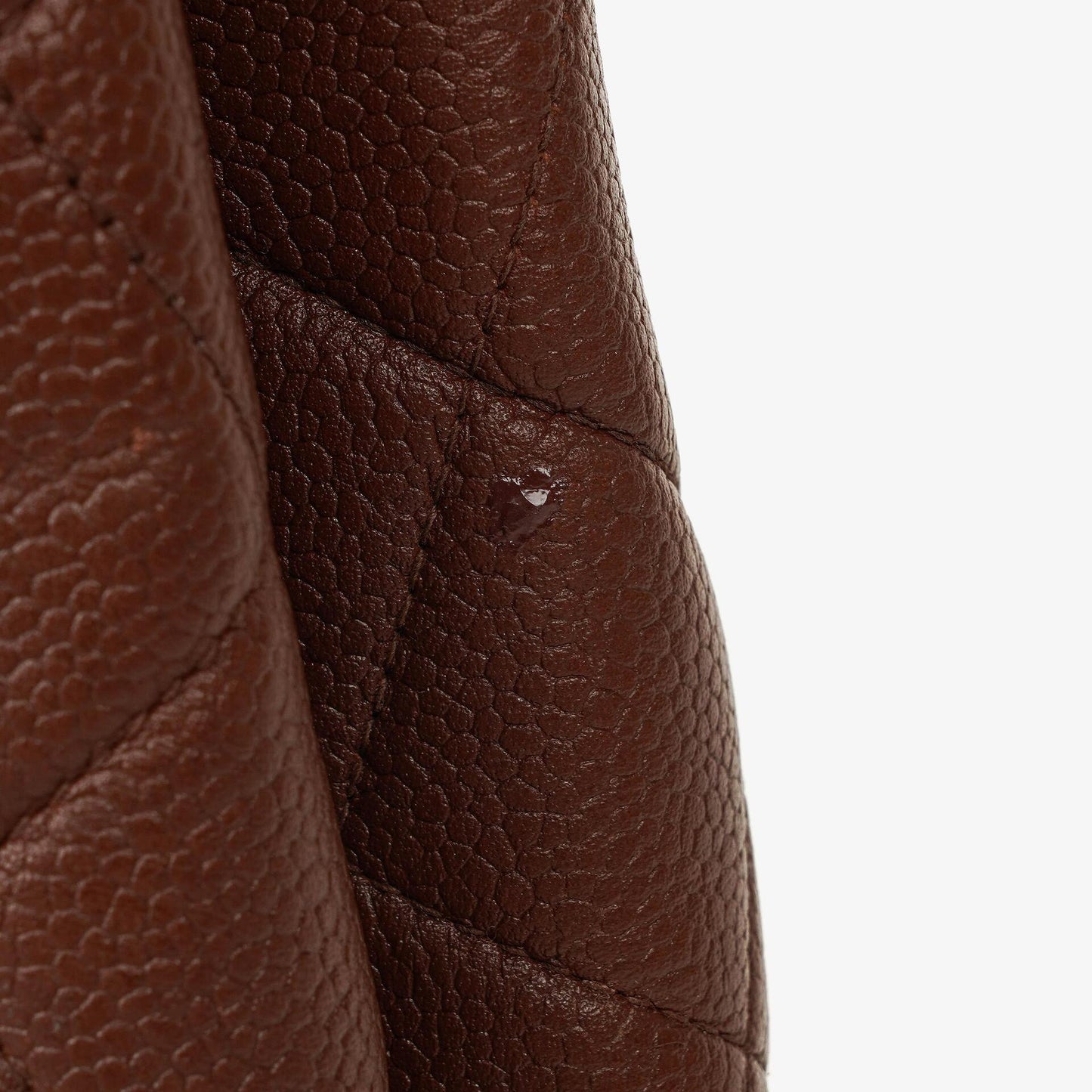 CHANEL Jumbo Kelly Klappentasche aus gestepptem Caviar-Leder