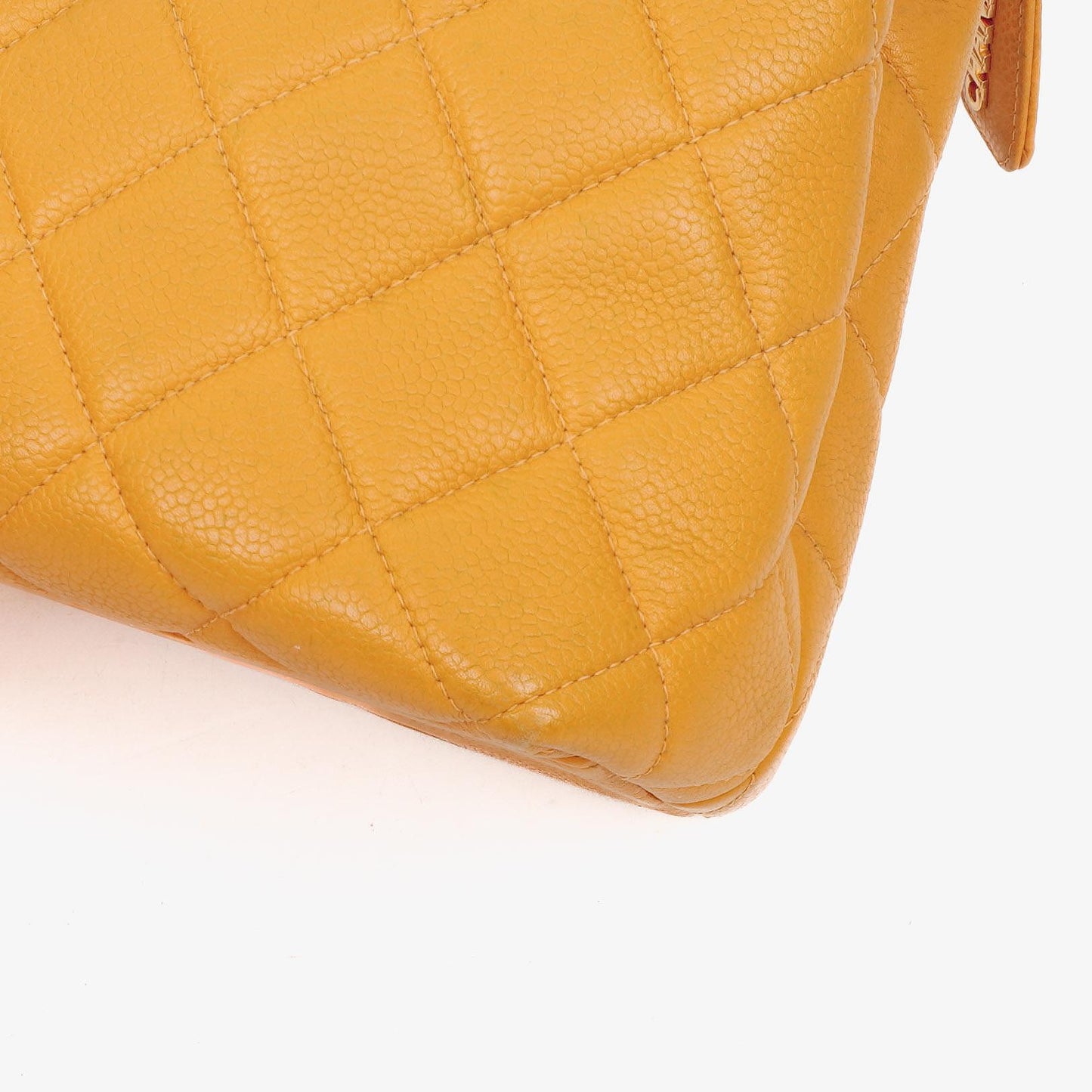 Chanel Kaviar Stepp-Leder Schultertasche