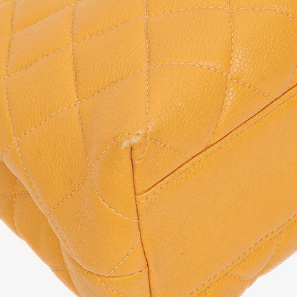 Chanel Kaviar Stepp-Leder Schultertasche