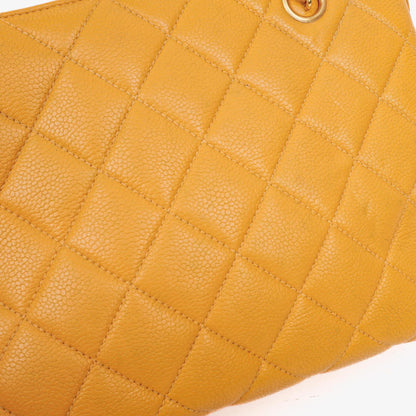 Chanel Kaviar Stepp-Leder Schultertasche