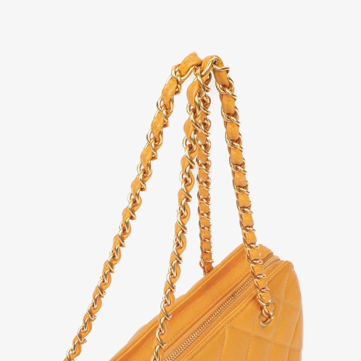 Chanel Kaviar Stepp-Leder Schultertasche