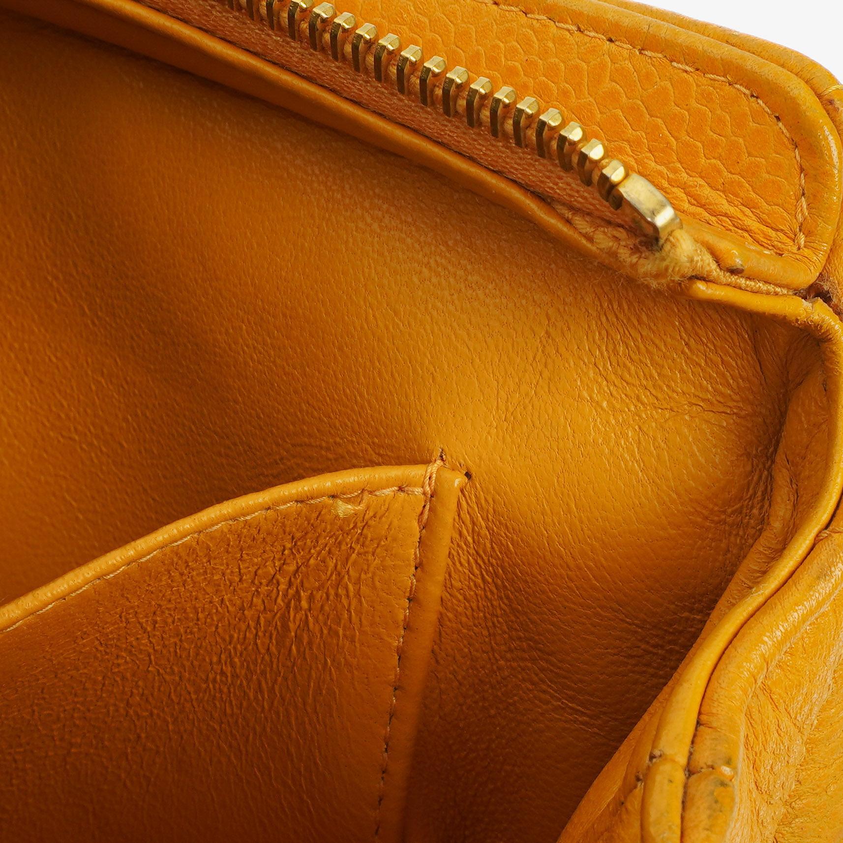Chanel Kaviar Stepp-Leder Schultertasche