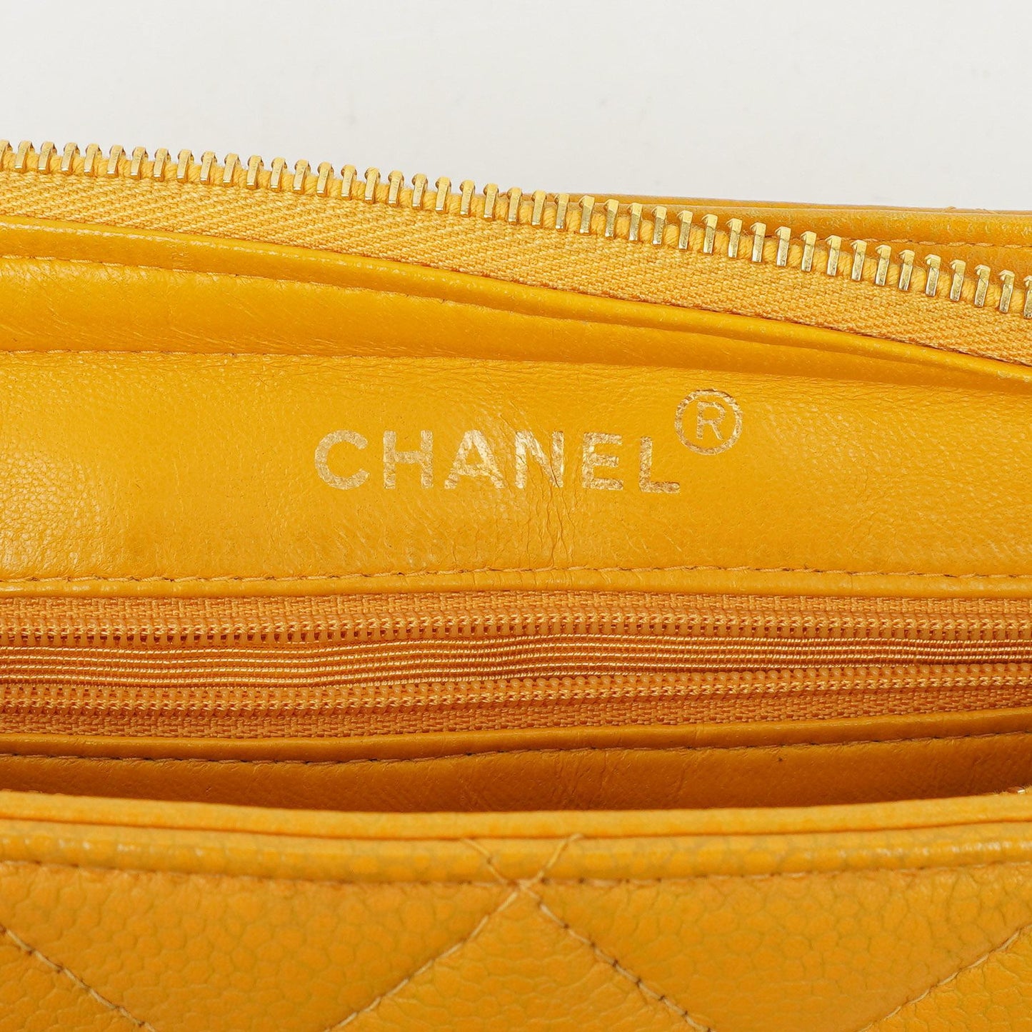 Chanel Kaviar Stepp-Leder Schultertasche