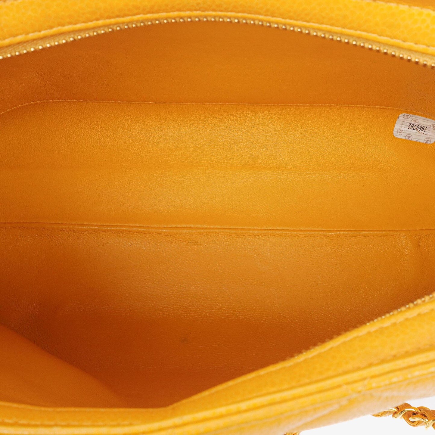 Chanel Kaviar Stepp-Leder Schultertasche
