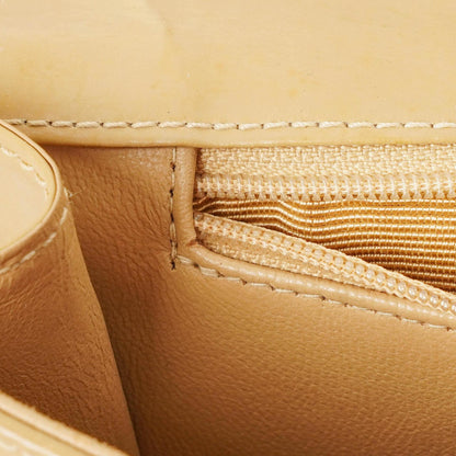 Chanel CC Maxi Logo Aktentasche Beige
