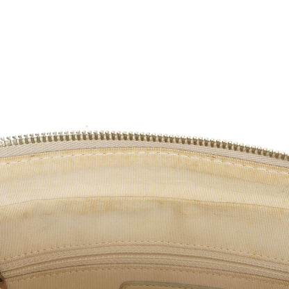 Chanel CC Timeless Schultertasche aus metallischem gestepptem Kaviarleder