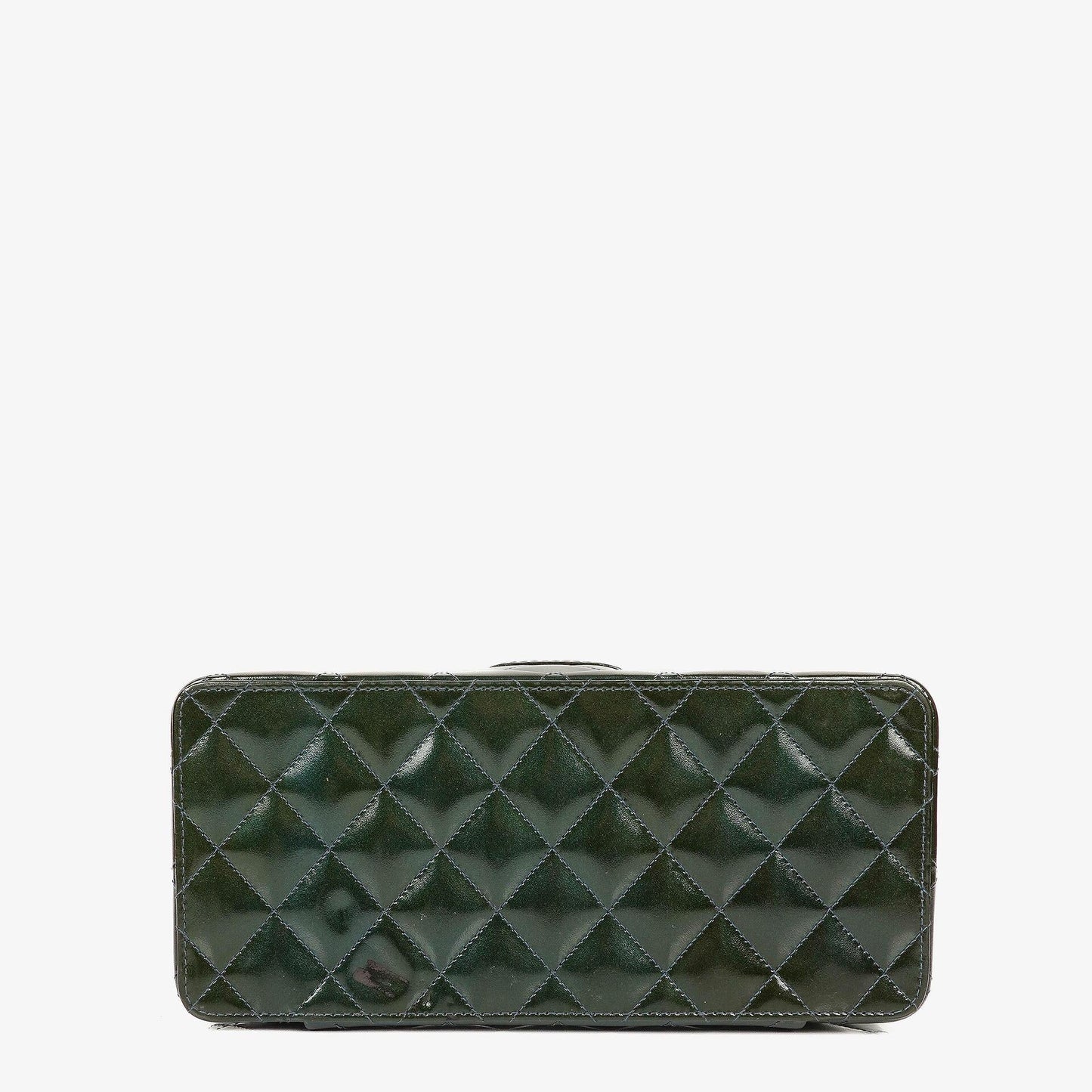 Chanel CC Vanity Case aus gestepptem Lackleder