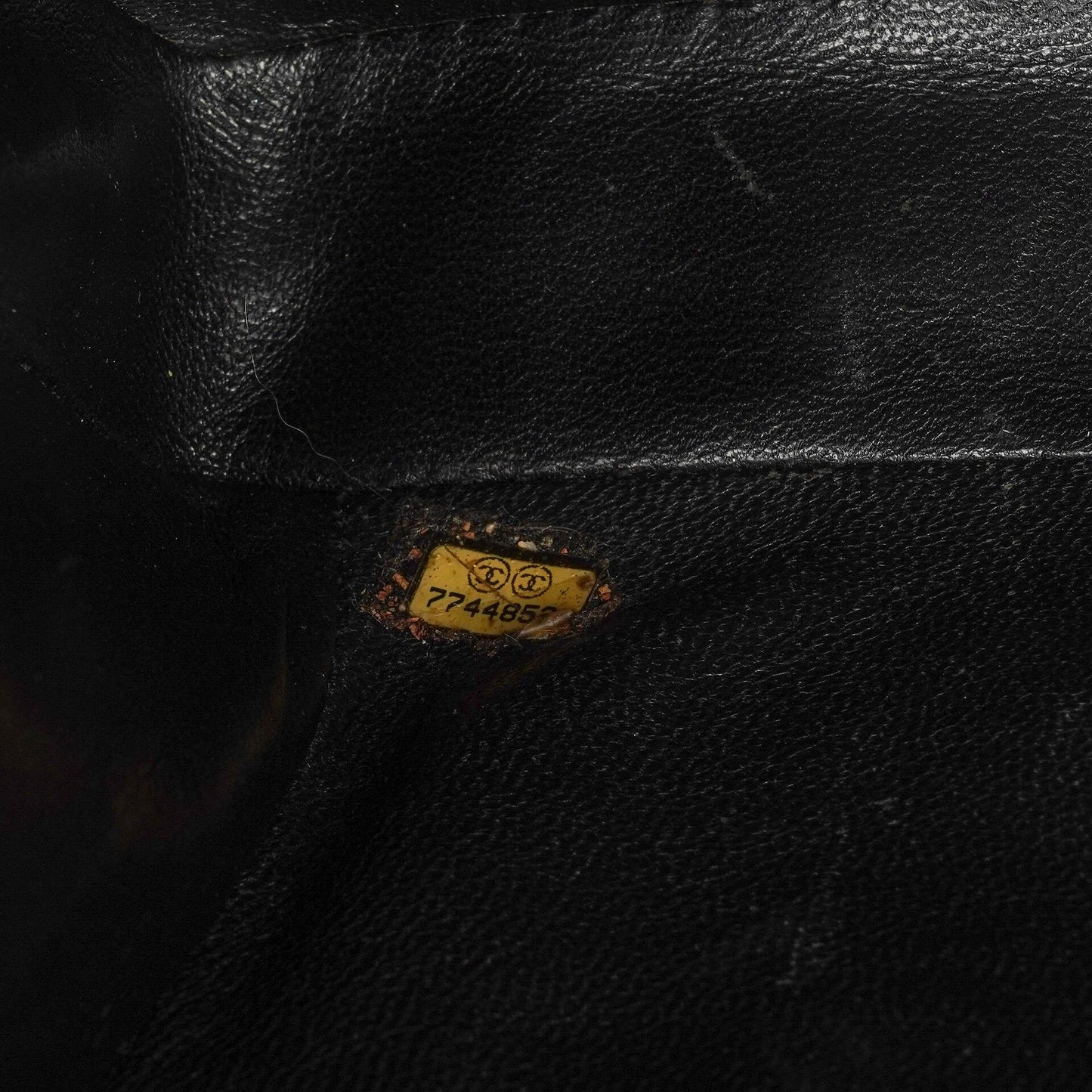 Chanel Chocolate Bar Aktentasche aus schwarzem Lackleder mit silberfarbener Hardware