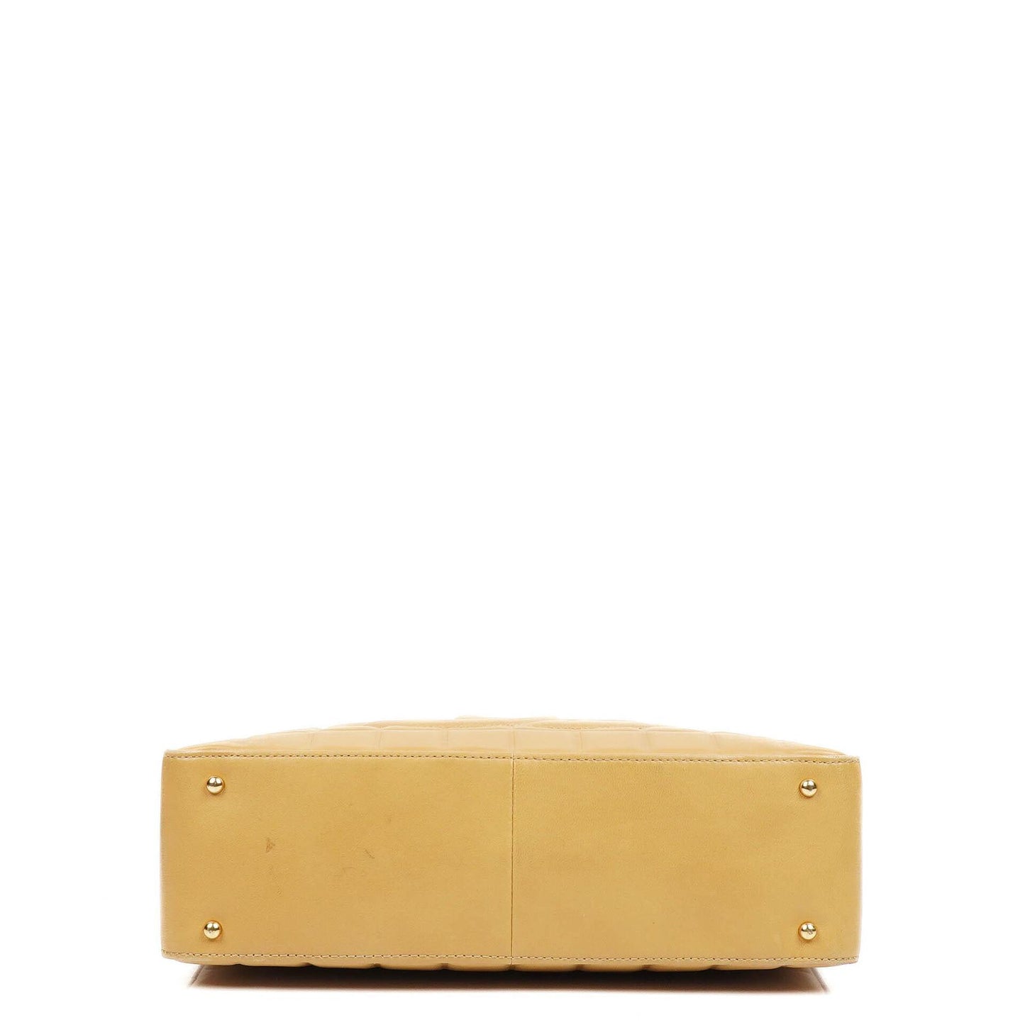 Chanel Chocolate Bar Schultertasche aus Lammleder