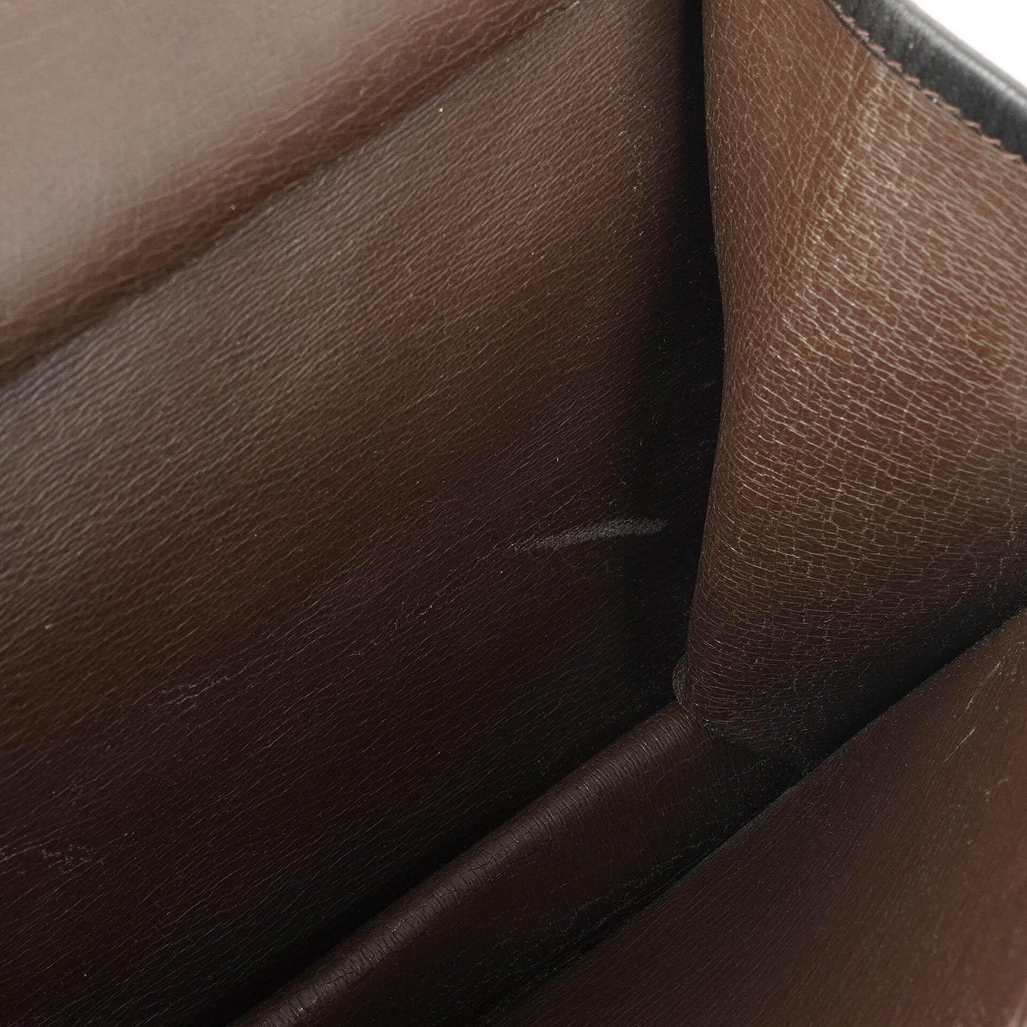 Chanel Classic Braune gesteppte Lammleder Full Flap Tasche mit Goldfarbenen Beschlägen