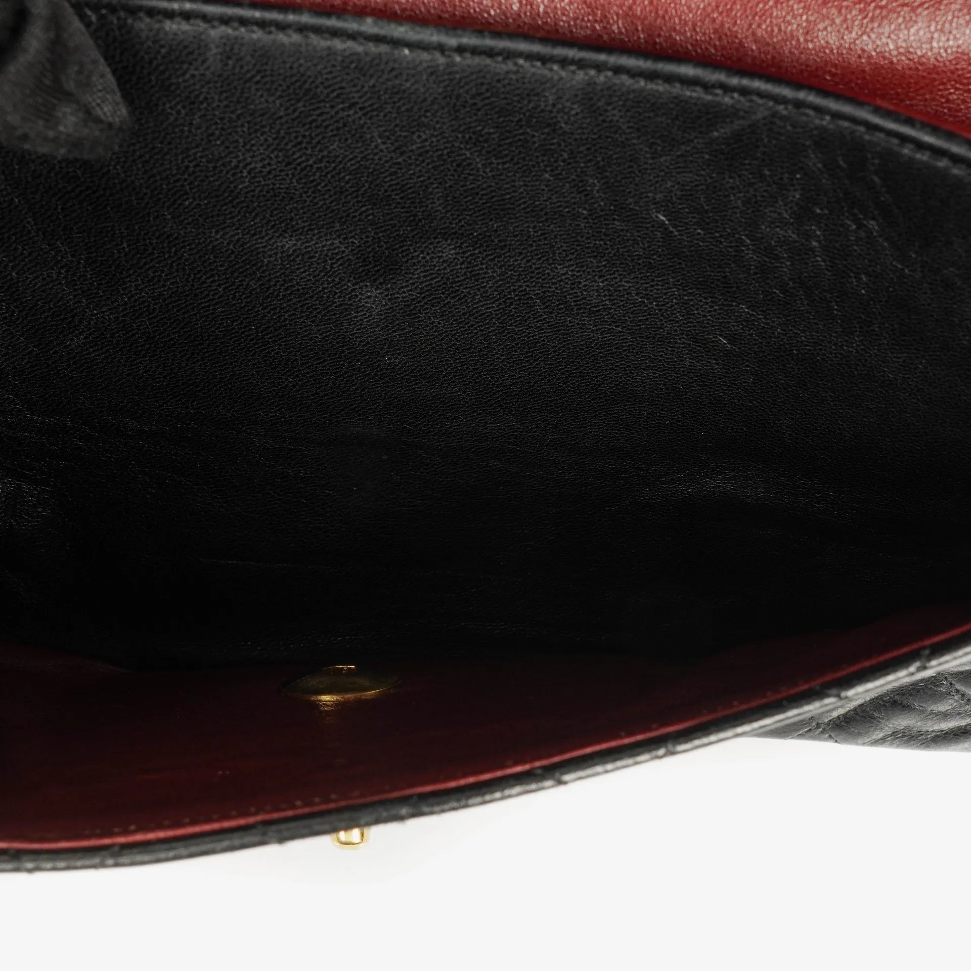 Chanel Classic Double Flap Tasche aus gestepptem Lammleder mit 24K vergoldeten Beschlägen