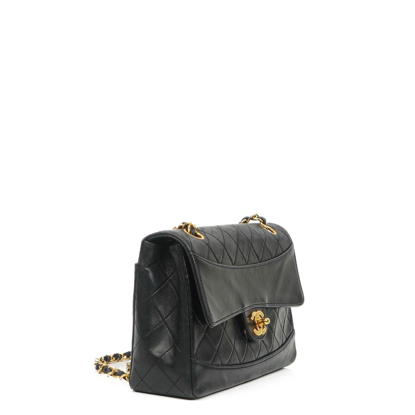Chanel Classic Flap Bag Lammleder 24k goldplattierte Hardware