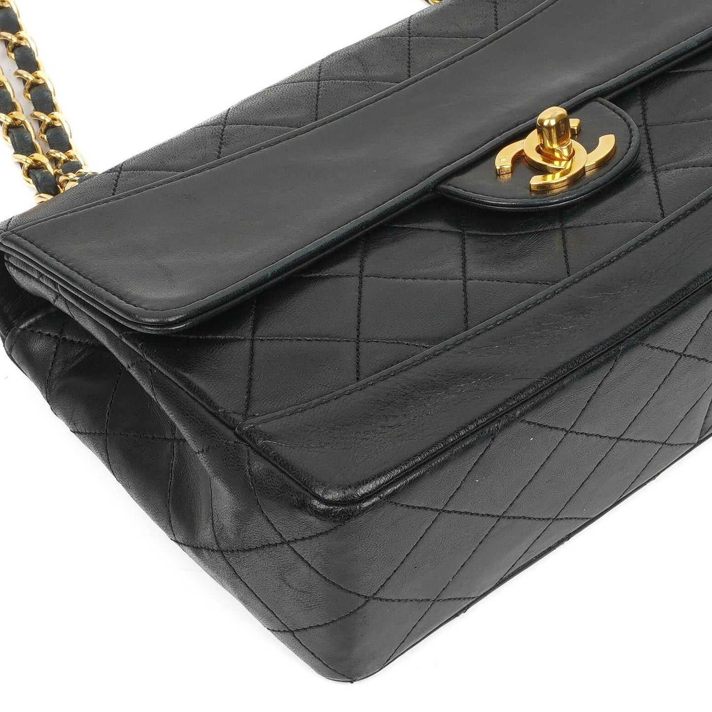 Chanel Classic Flap Bag Lammleder 24k goldplattierte Hardware