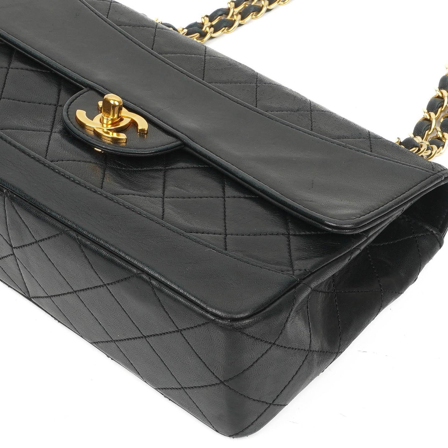 Chanel Classic Flap Bag Lammleder 24k goldplattierte Hardware