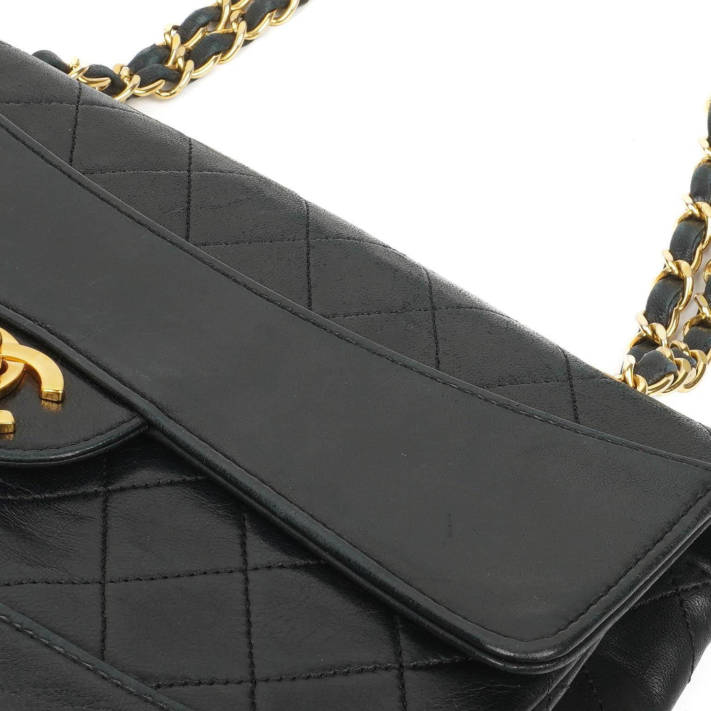 Chanel Classic Flap Bag Lammleder 24k goldplattierte Hardware