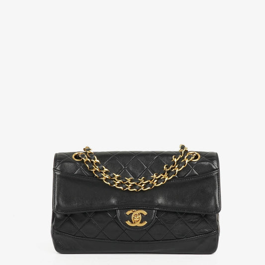 Chanel Classic Flap Bag Lammleder 24k goldplattierte Hardware