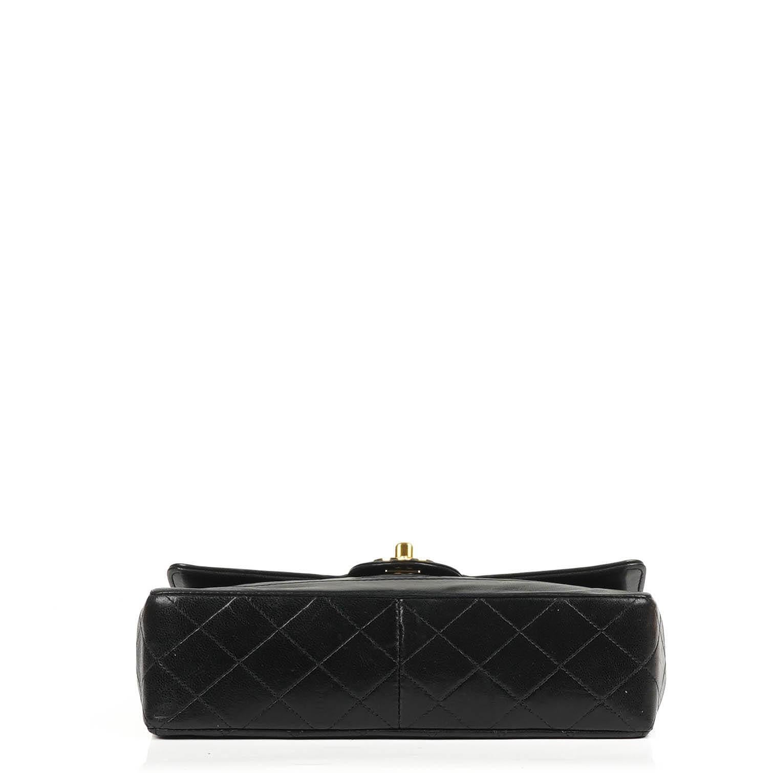 Chanel Classic Flap Bag Lammleder 24k goldplattierte Hardware