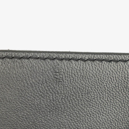 Chanel Classic Flap Geldbörse Schwarz Lammleder Steppung
