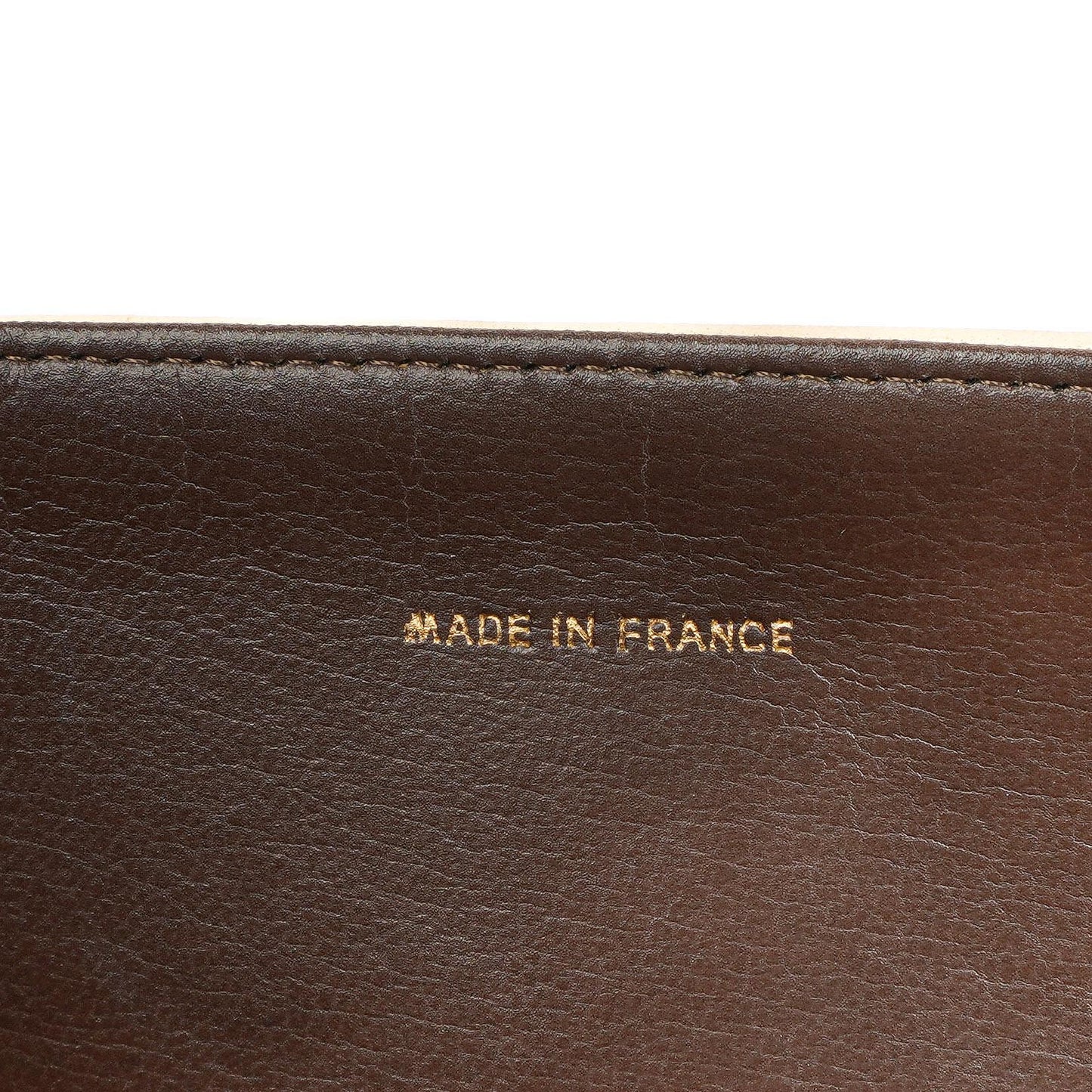 Chanel Classic Vollklapptasche Beige Gequiltetes Lammleder 24K Goldbeschichtetes Hardware