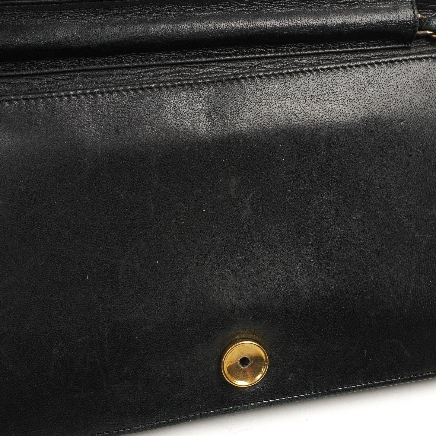 Chanel Classic Vollklapptasche Schwarz Gequiltetes Lammleder 24K Goldbeschichtetes Hardware