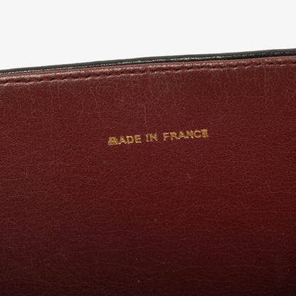 Chanel Classic Full Flap Tasche aus schwarzem gestepptem Lammleder mit 24K vergoldeter Hardware