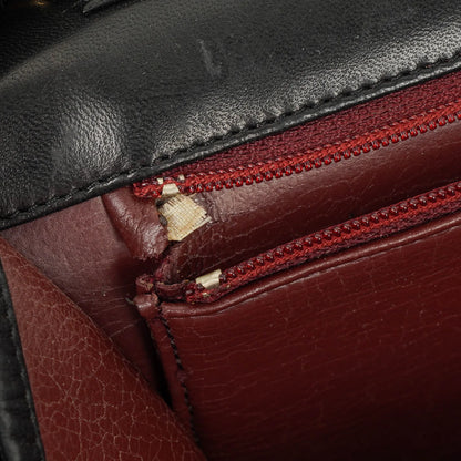 Chanel Classic Full Flap Bag aus schwarzem gestepptem Lammleder mit 24K vergoldeter Hardware